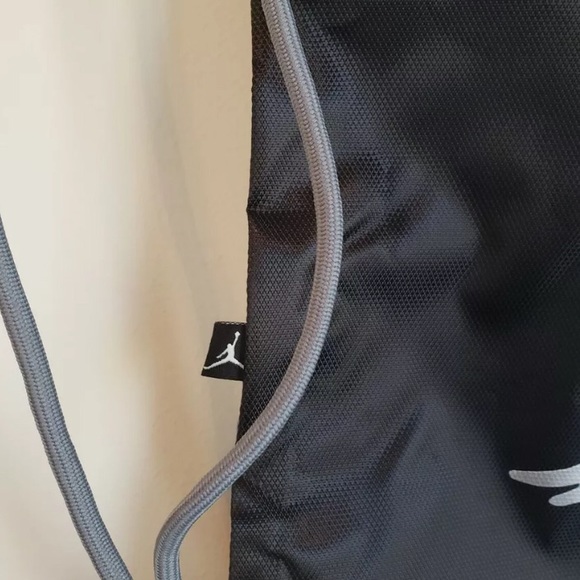 Nike Air Jordan Jumpman Drawstring Sack Black Gray